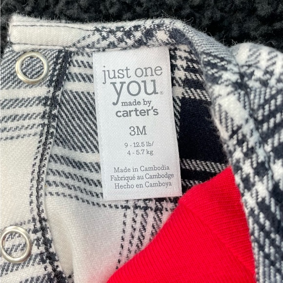 NEW Carters Baby Girl Dress ~ size 3 months
Black & white plaid Pattern - Picture 8 of 8